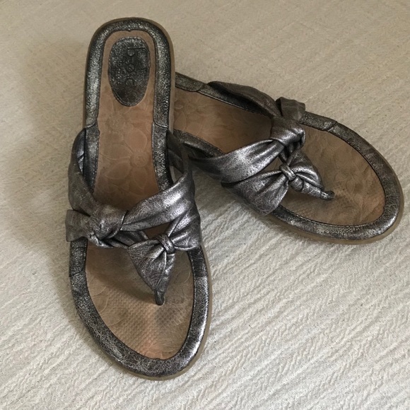 b.o.c. Shoes - 🌋💲B.O.C. Silver Sandals🛍